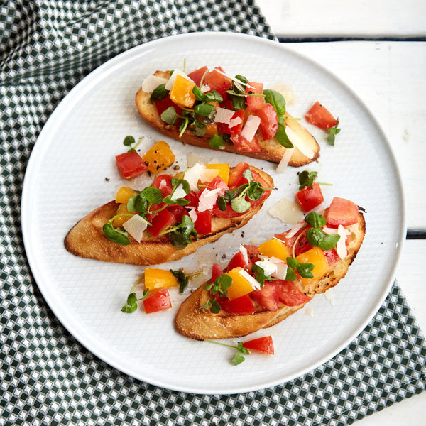 Italian Basil Bruschetta