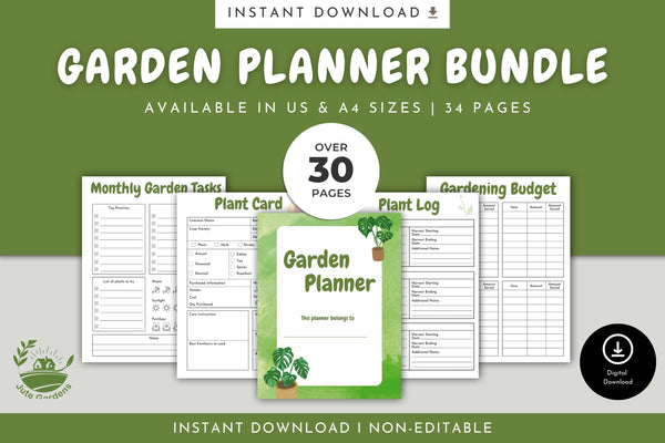 garden planner bundle