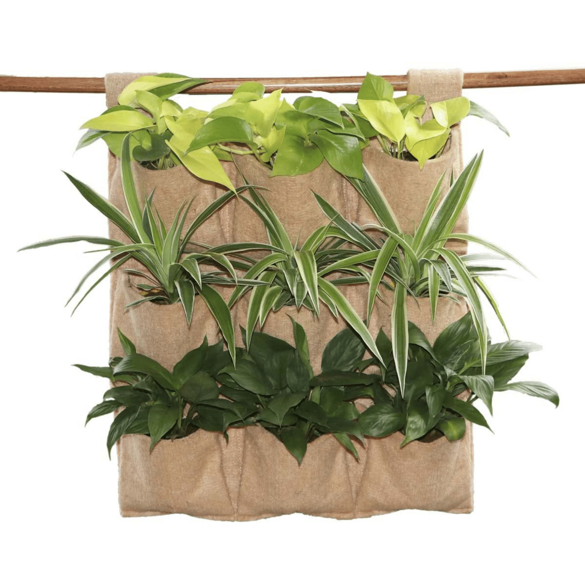 9 pocket hanging garden