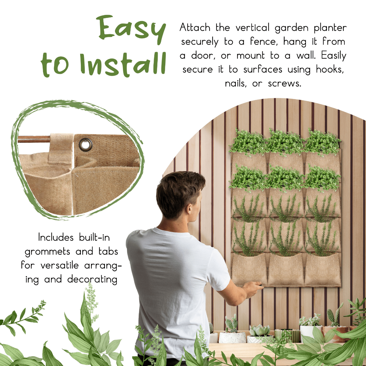 living wall vertical garden instructions