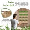 living wall vertical garden instructions